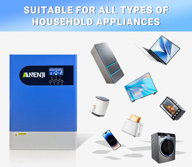Anenji hybrid inverter, 18.6 kW, 48 V, 3 phases, up to 12 pcs. in parallel, Wi-Fi — фото 5