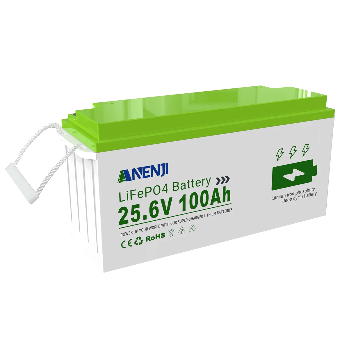 Anenji акумулятор LiFePO4, 25,6 В, 100 А·год, 2,56 кВт·год — фото 6