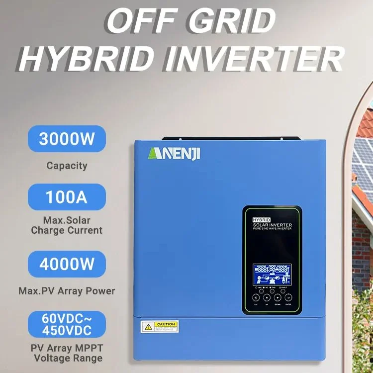 Anenji hybrid inverter, 3 kW, 24 V, parallel, Wi-Fi — фото 3