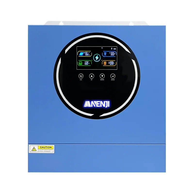 Anenji Hybrid-Wechselrichter, 4,2 kW, 24 V, 2 Ausgänge, WLAN