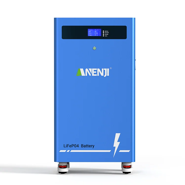 Anenji LiFePO4 battery, 51.2V, 300Ah, 16kWh, Bluetooth, BMS