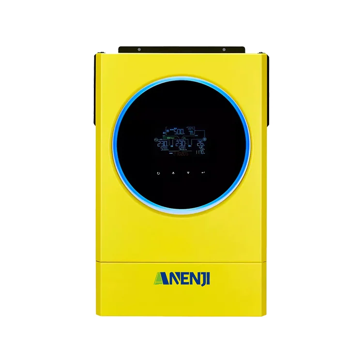 Anenji гибридный инвертор, 6 кВт, 48 В, 2 выхода, Wi-Fi