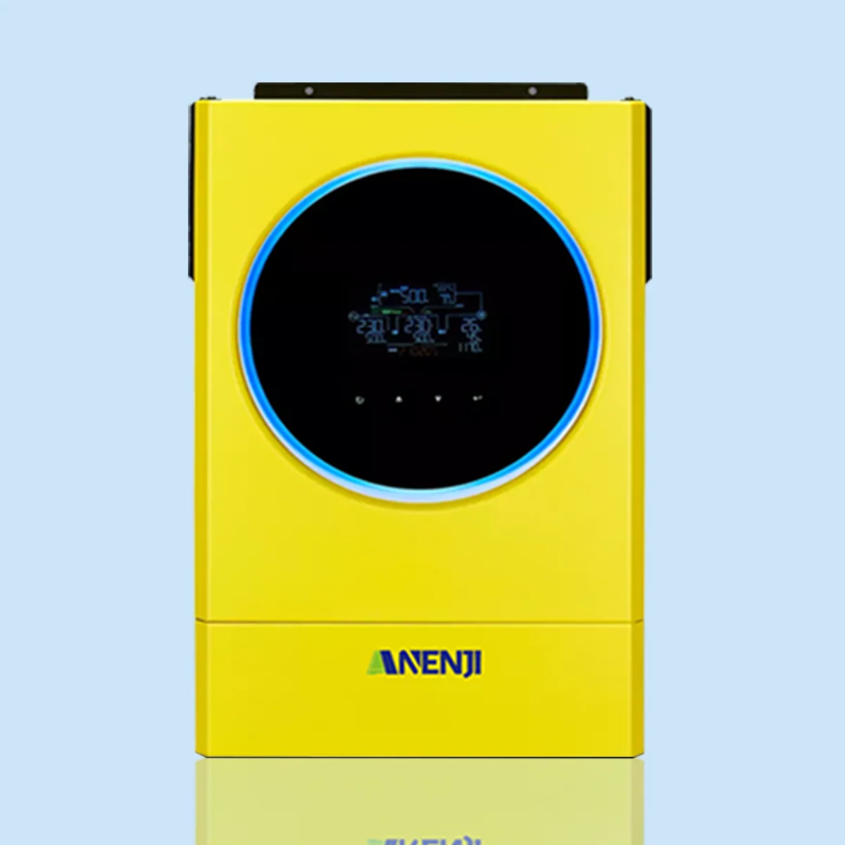 Anenji гибридный инвертор, 6 кВт, 48 В, 2 выхода, Wi-Fi — фото 2
