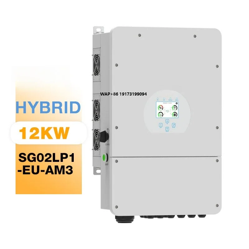 Deye SUN-12K-SG02LP1-EU-AM3 гибридный инвертор, 12 кВт, 1 фаза, 48 В