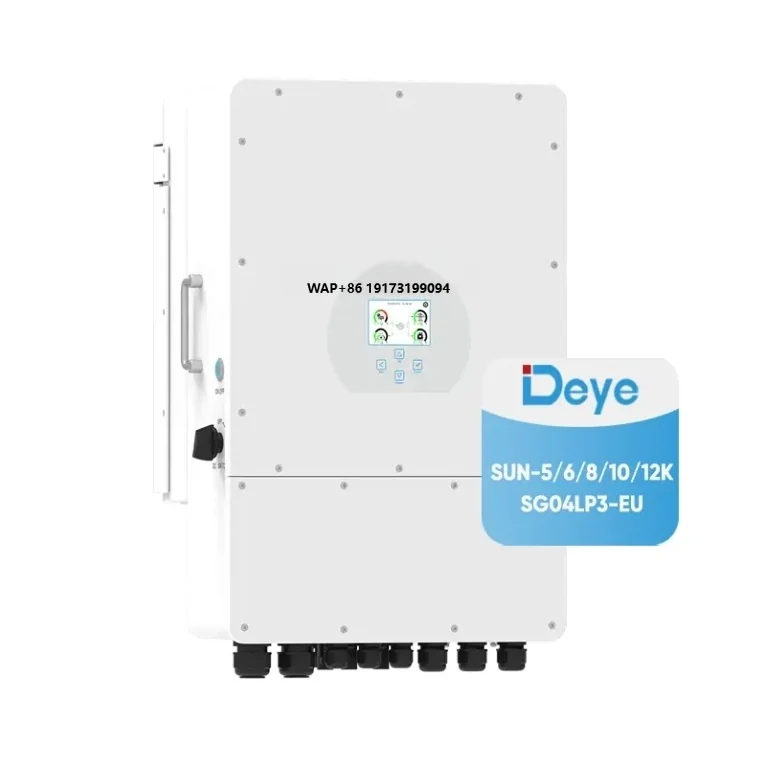 Deye SUN-6K-SG04LP3-EU гибридный инвертор, 6 кВт, 3 фазы, 48 В