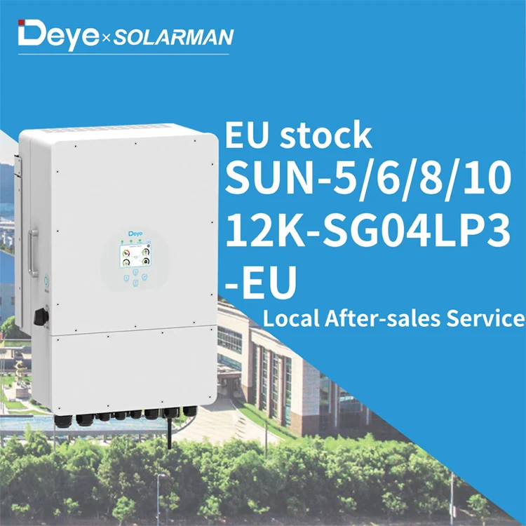 Deye SUN-8K-SG04LP3-EU гибридный инвертор, 8 кВт, 3 фазы, 48 В — фото 2