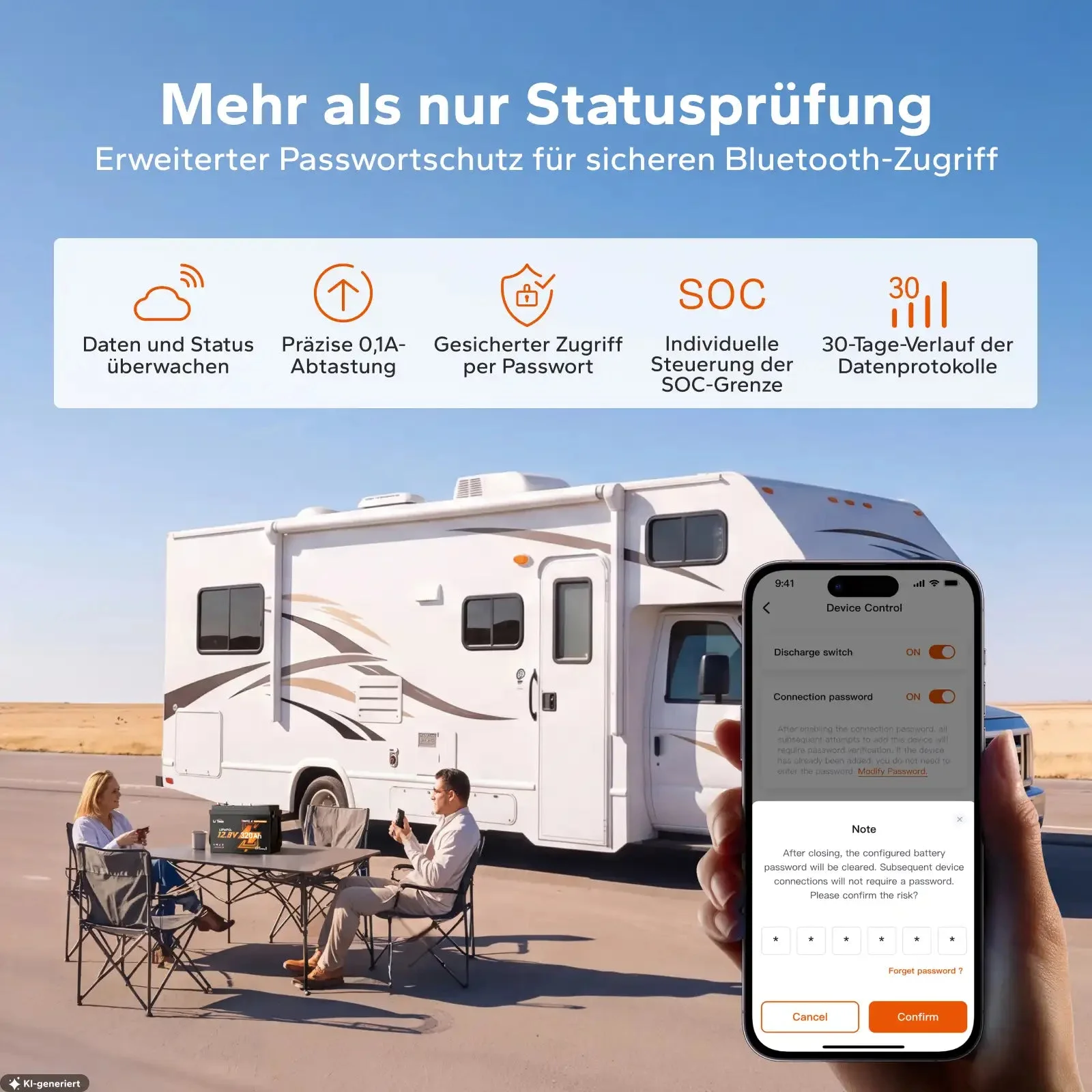 LiTime 12V 320Ah Bluetooth selbstheizender LiFePO4-Akku mit CAN und RS485 ComFlex – für Victron, RV-C und NMEA 2000 — фото 5