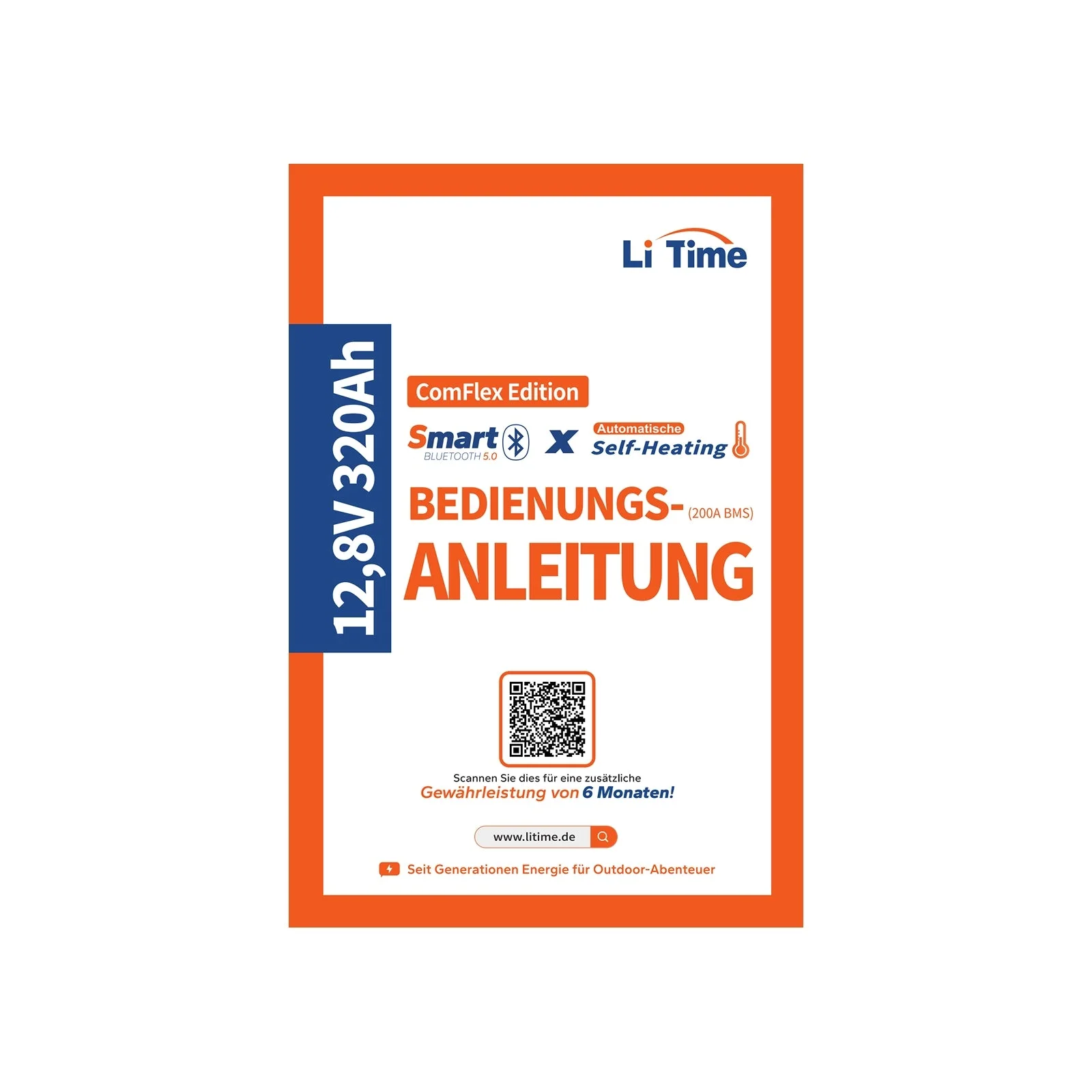 LiTime 12V 320Ah Bluetooth selbstheizender LiFePO4-Akku mit CAN und RS485 ComFlex – für Victron, RV-C und NMEA 2000 — фото 12