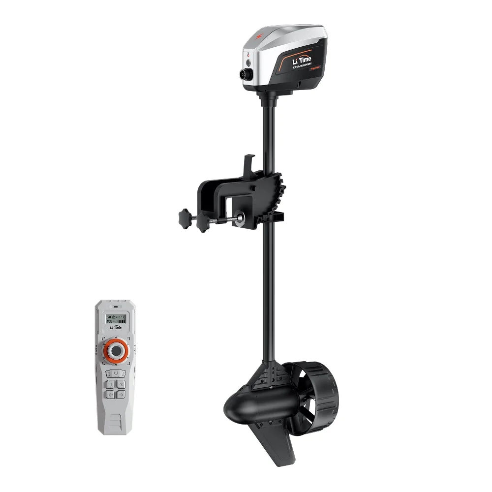LiTime Argoseeker A2 48 V 2000 W elektrischer Außenbordmotor – 120 lbs Schub für Boote — фото 1