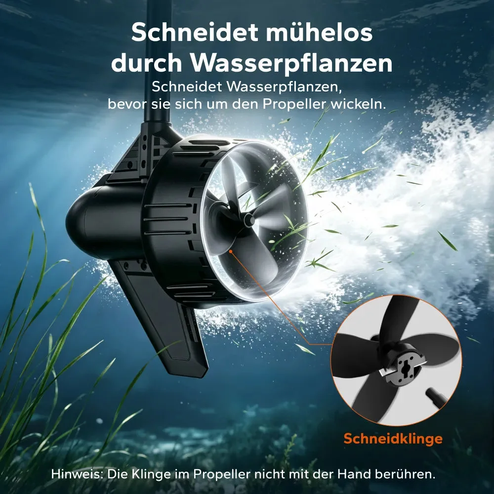 LiTime Argoseeker A2 48 V 2000 W elektrischer Außenbordmotor – 120 lbs Schub für Boote — фото 10