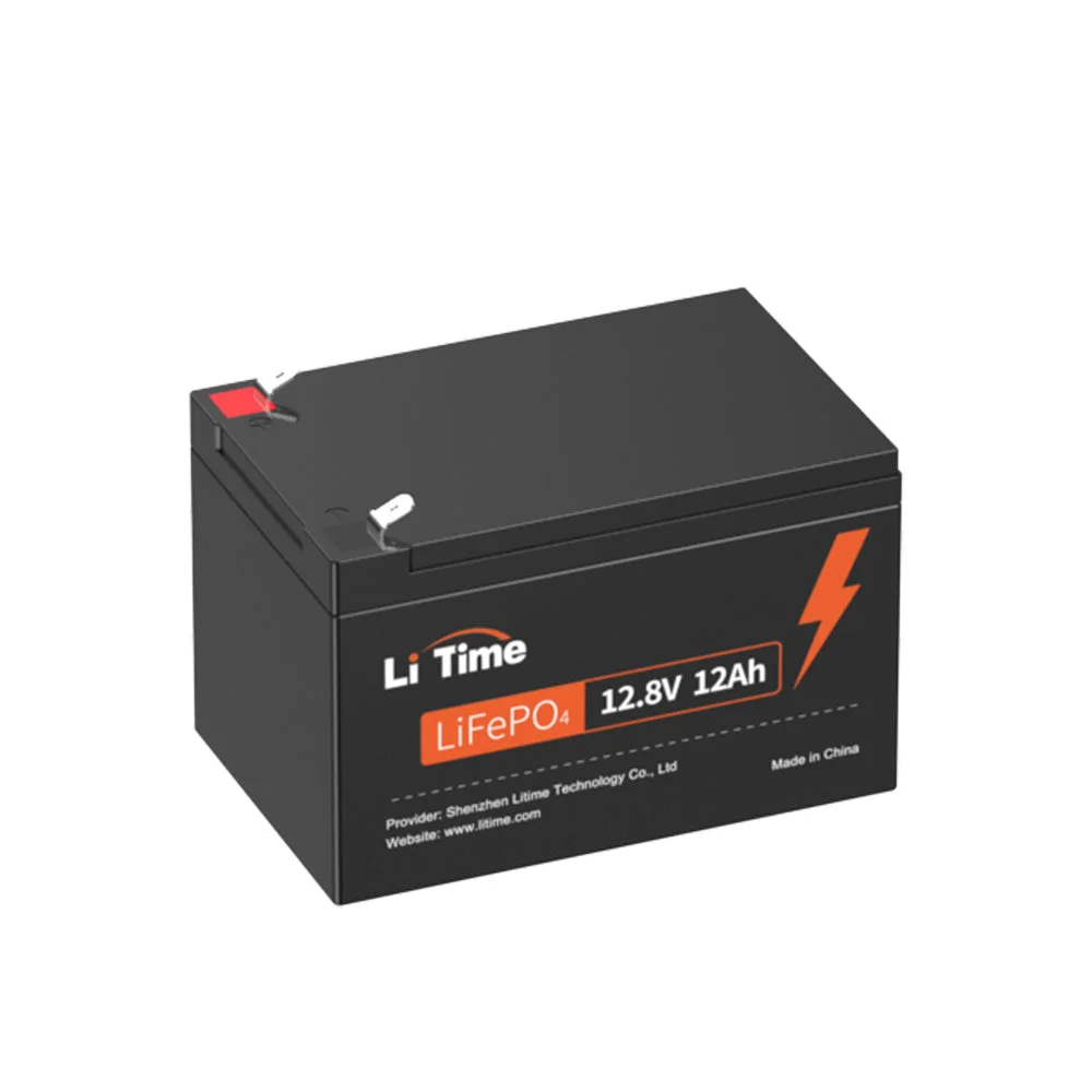 LiTime 12V 12Ah LiFePO4 литиевая батарея глубокого цикла