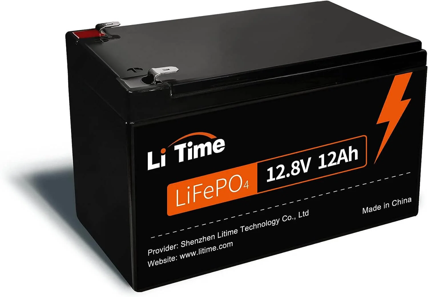 LiTime 12V 12Ah LiFePO4 літієва батарея глибокого циклу — фото 7