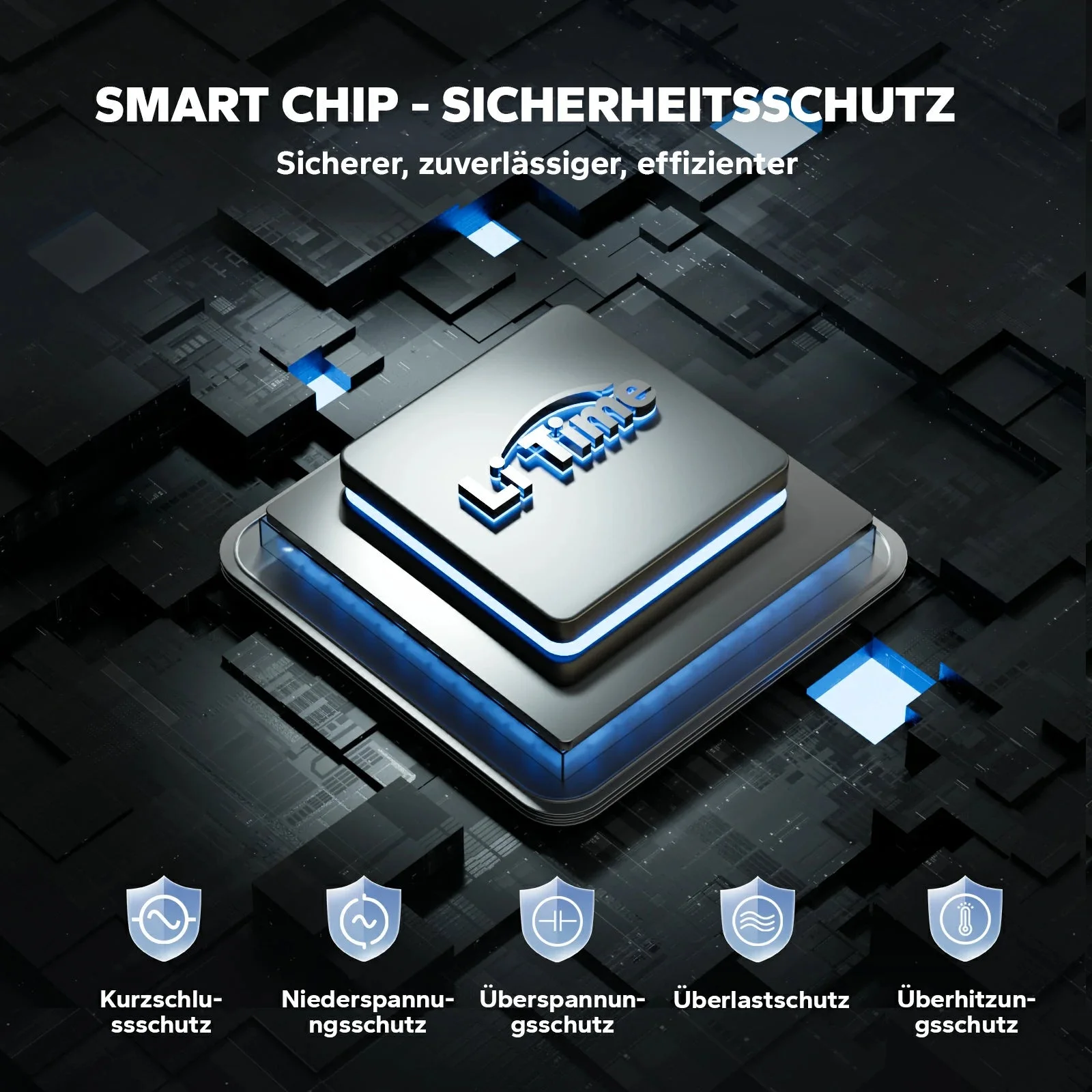 LiTime 2000 W reiner Sinus-Wechselrichter 12 V DC auf 230 V AC — фото 7