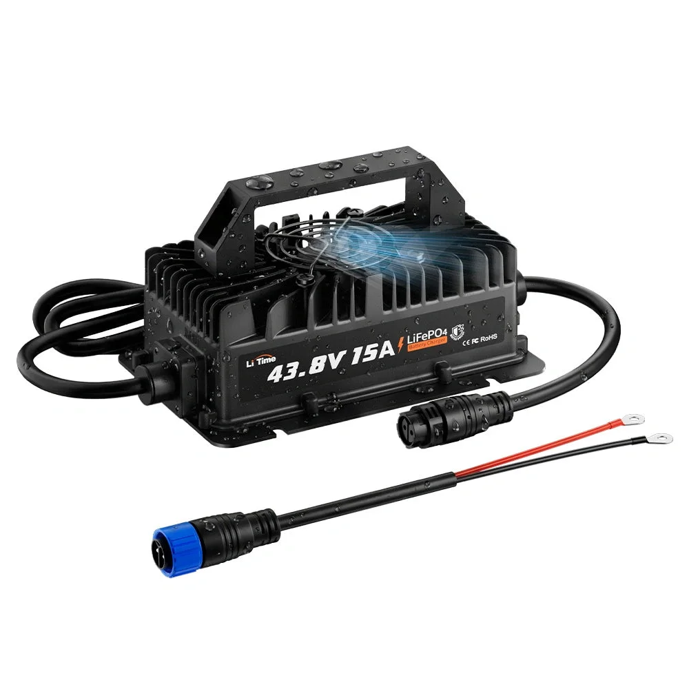 LiTime 36V 15A LiFePO4 IP66 Waterproof Charger