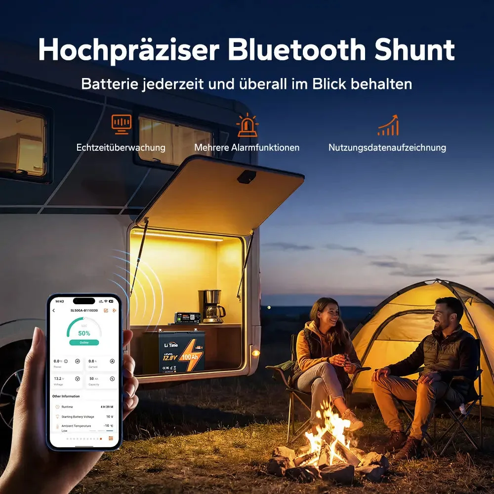 Розумний акумуляторний шунт LiTime 500A з Bluetooth — фото 3